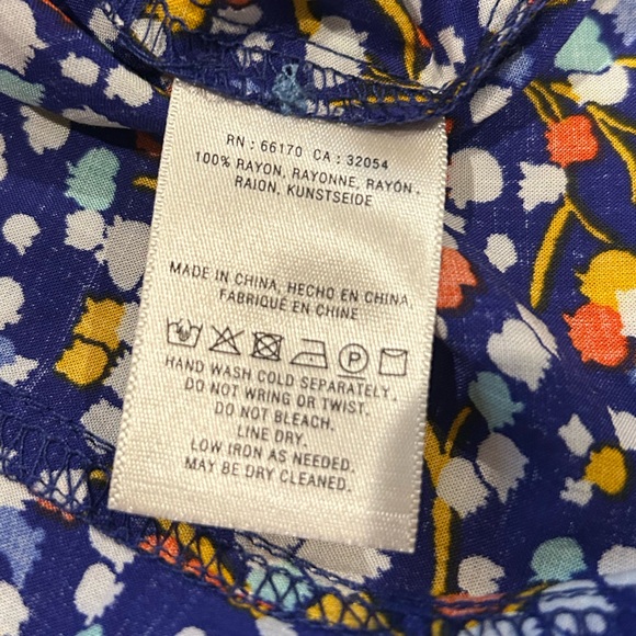NWT!! Anthropologie 9 of 52 Conversations Pop Potpourri Colloquial Buttondown - Picture 11 of 11